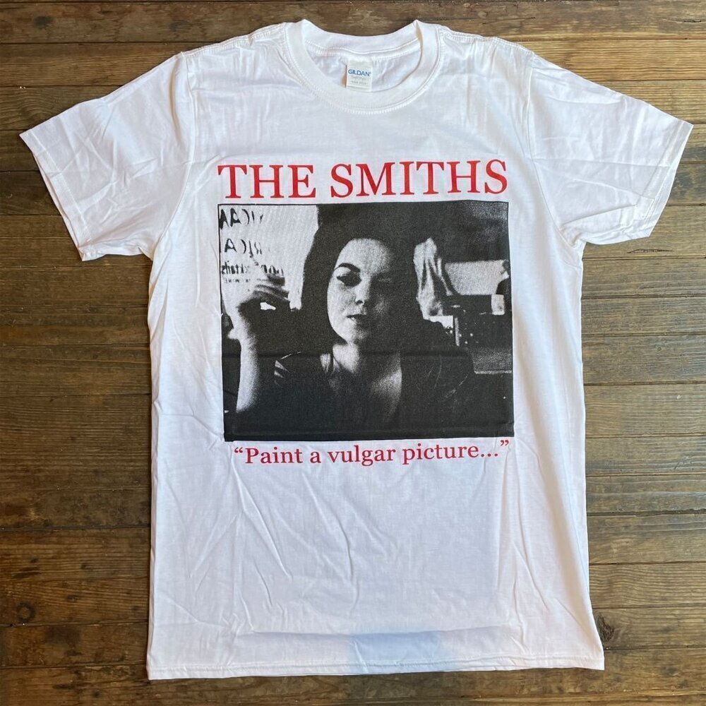 The Smiths Paint A Vulgar Picture 90s Rock Band Music Fan T-Shirt 24 - Picture 1 of 4